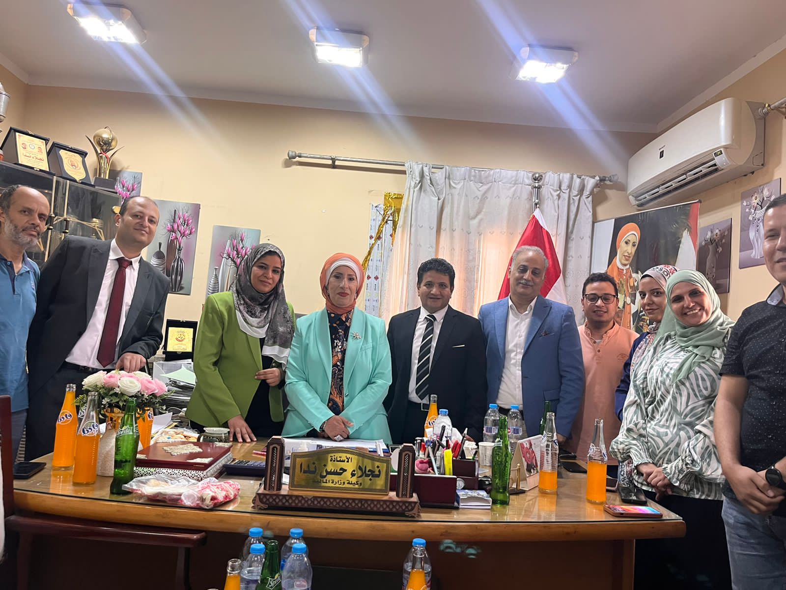 إطلاق منظومه التحصيل الإلكتروني كأولي الخدمات المقدمه لممولي الضريبه العقاريه بمامورية طنطا أول و طنطا ثانى- منطقة الضرائب العقاريه بمحافظة الغربية